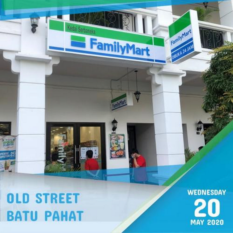 FamilyMart Old Street, Batu Pahat 1 Kedai FamilyMart Batu Pahat Old Street – Pilihan Sarapan & Minuman Segar